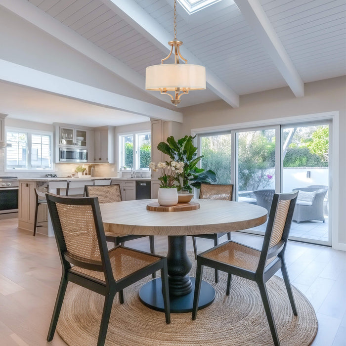 Gendrel 3-Light Gold Chandelier