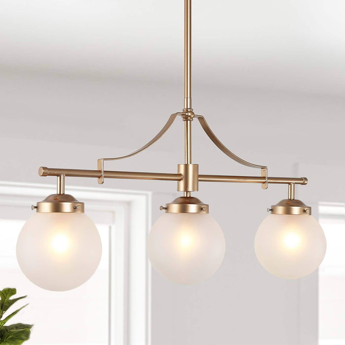 Lacorin 3-Light Gold Island Light