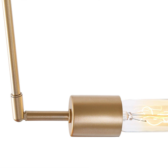 Cyphyn 5-Light Gold Chandelier