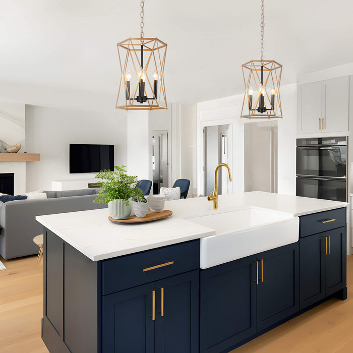 Janice 4-Light Chandelier