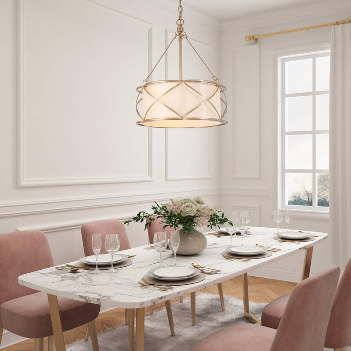 Nirelle 3-Light Gold Chandeliers