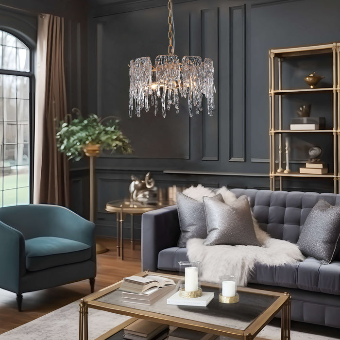 Shodell 3-Light Gold Chandeliers