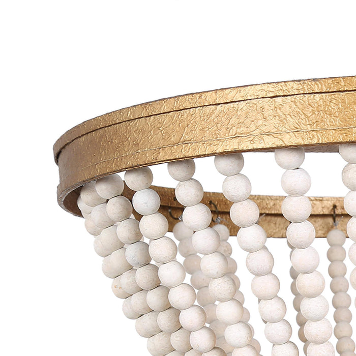 Cassire 3-Light Gold Chandelier