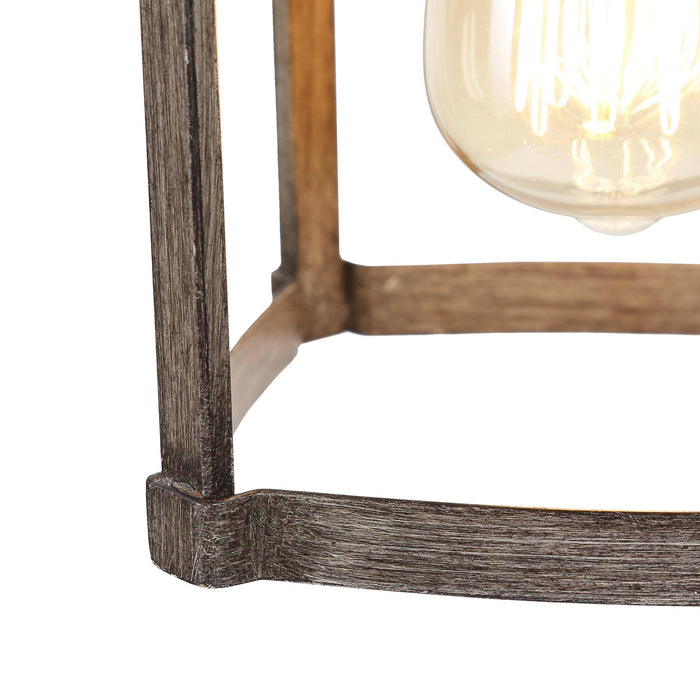 Sereris 1-Light Wood Pendant Lights