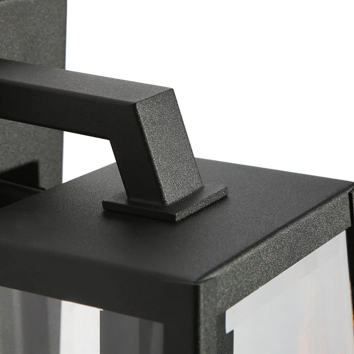 Mayier 1-Light Black Outdoor Wall Light