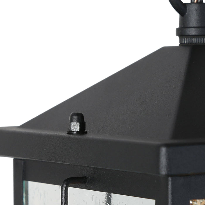 Biosera 1-Light Black Outdoor Pendant Light