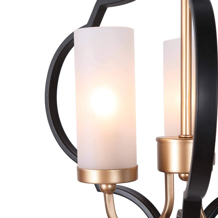 Nopari 3-Light White Chandeliers