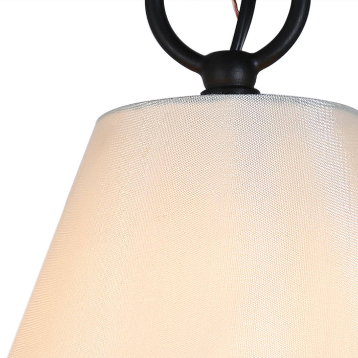 Mitsira 1-Light Black Pendant Light