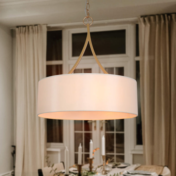 Corliss 3-Light Gold Chandelier