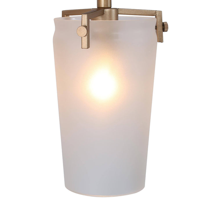 Gormea 2-Light Gold Bathroom Vanity Light