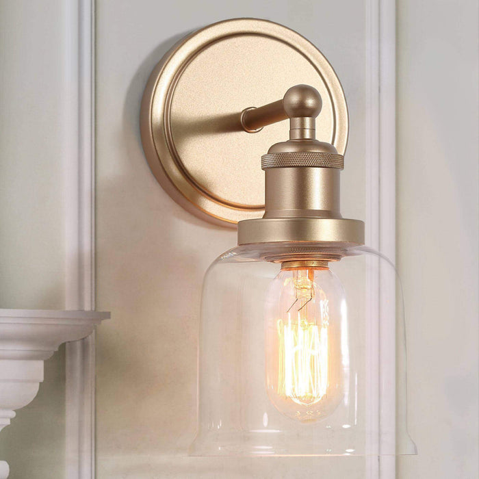 Hengra 1-Light Gold Wall Sconces