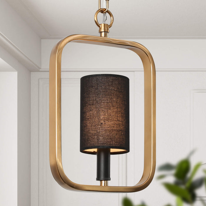 Calyma 1-Light Wood Pendant Light