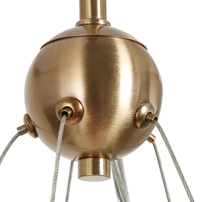 Anthur 5-Light Gold Chandelier