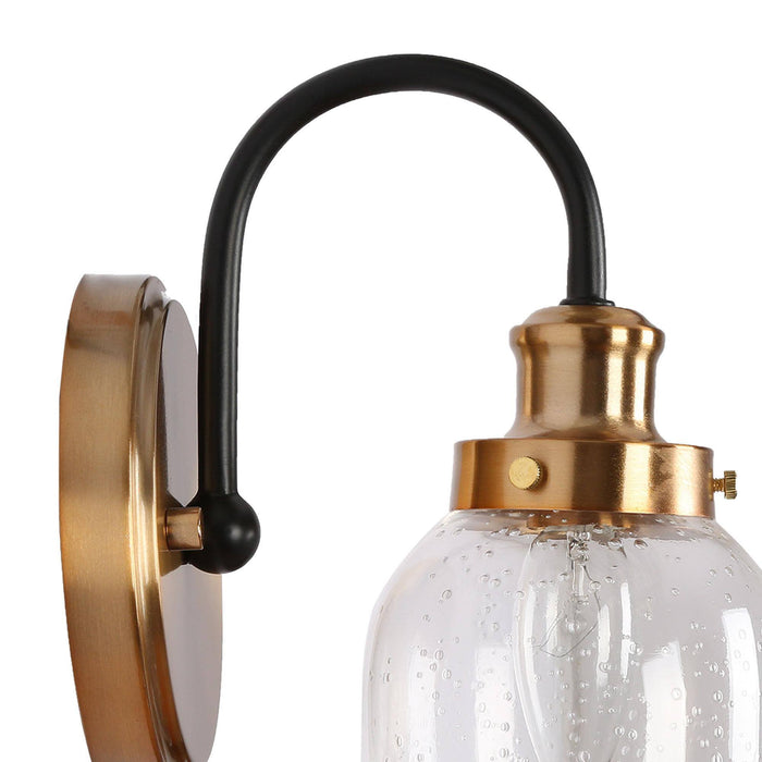 Thelio 1-Light Brass Wall Sconce