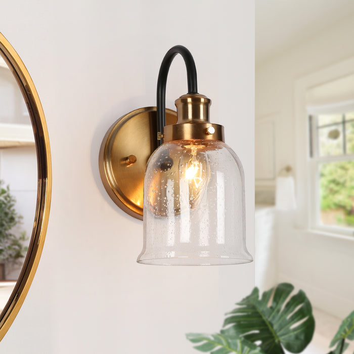 Thelio 1-Light Brass Wall Sconce