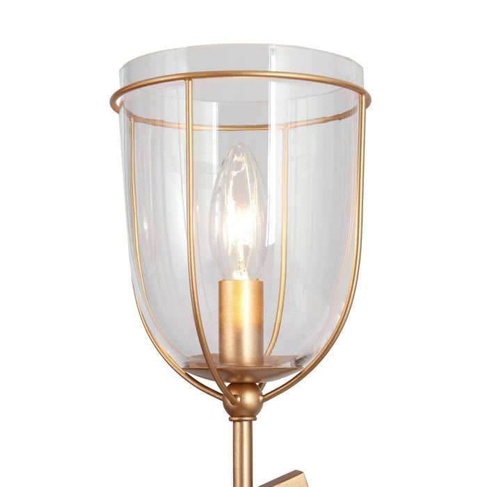 Douglas 3-Light Gold Chandelier