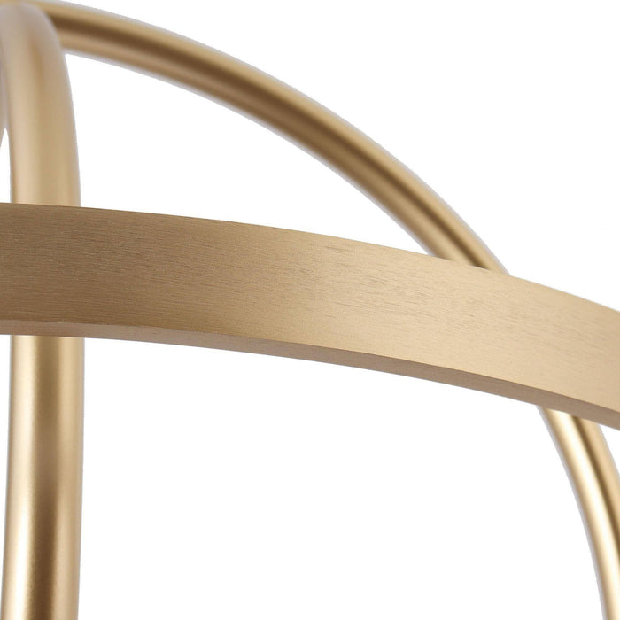 Sylmira 1-Light LED Gold Chandelier