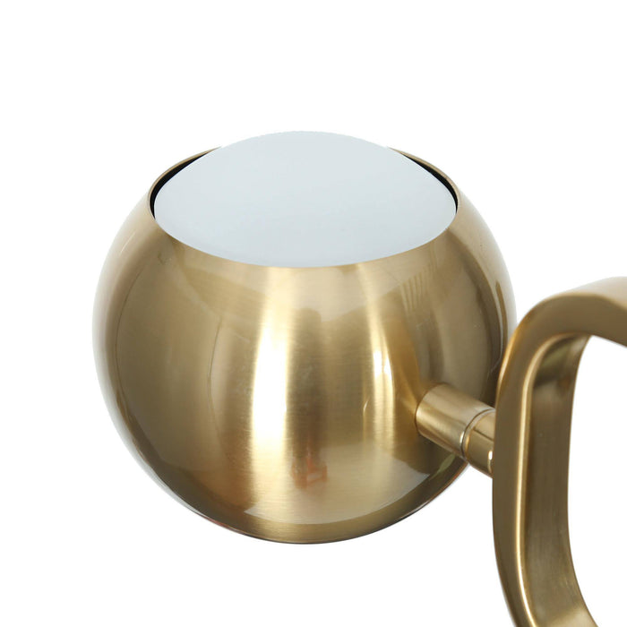 Stelvo 4-Light LED Brass Island Light