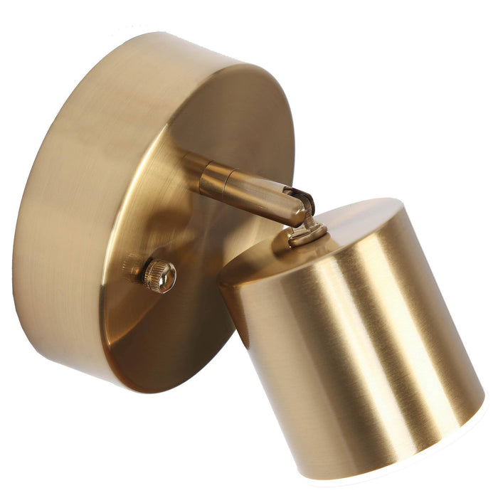 Selagy 1-Light LED Brass Wall Sconce