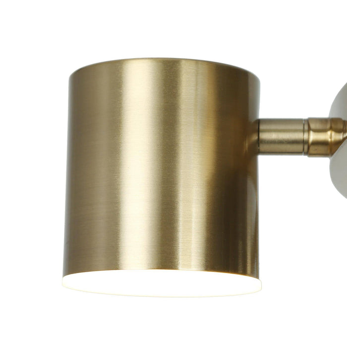 Selagy 6-Light LED Brass Chandelier