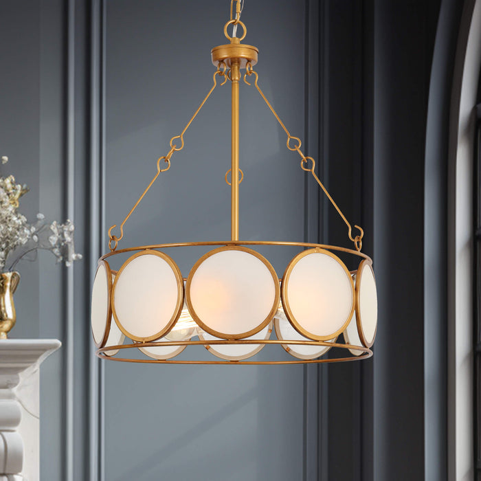 Mirelen 3-Light Gold Chandelier