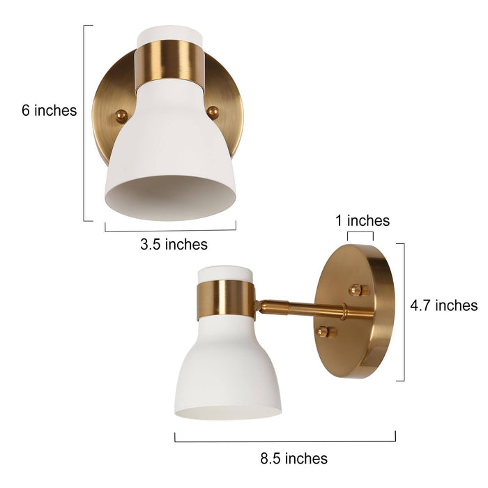 Elinka 1-Light Wood Wall Sconce