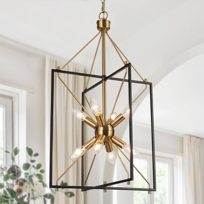 Spinap 8-Light Metal Chandelier