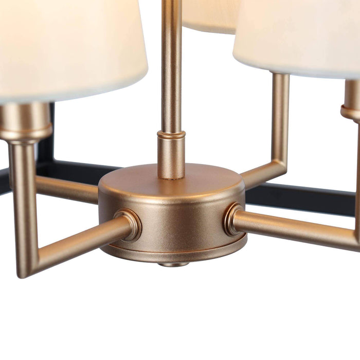 Modany 4-Light Gold Chandelier