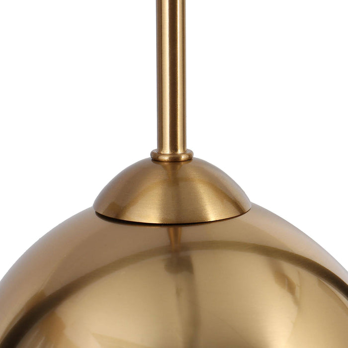 Semeri 1-Light Gold Pendant Light