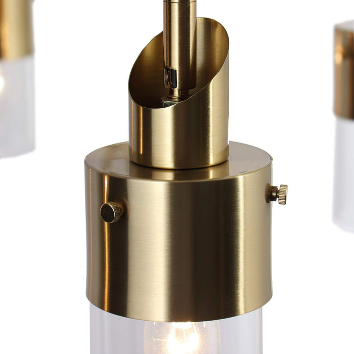 Iphige 5-Light Brass Chandelier