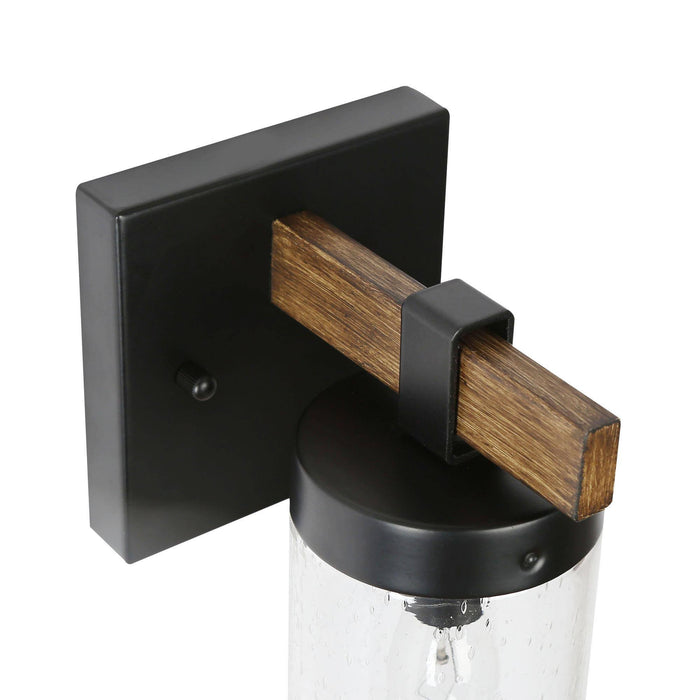 Bonnie 1-Light Black Wall Sconce