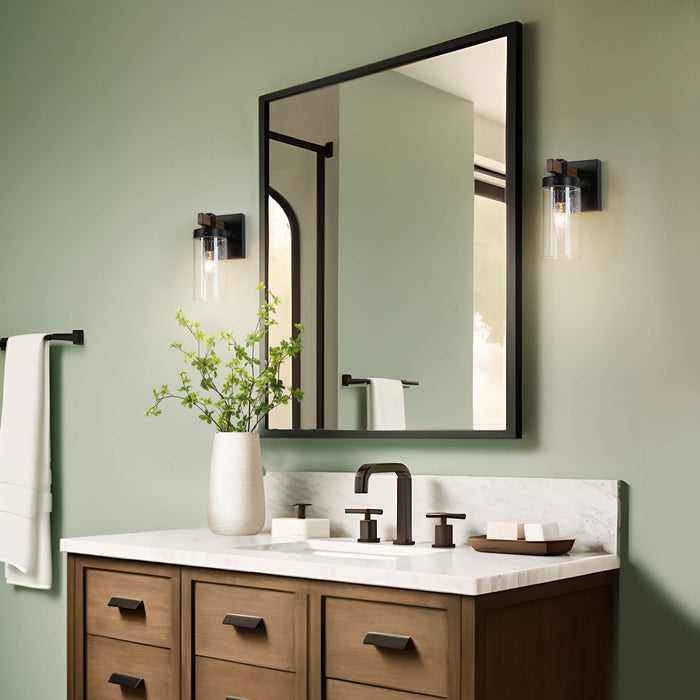 Bonnie 1-Light Black Wall Sconce