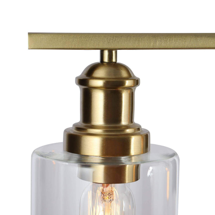 Arlimu 3-Light Brass Island Light