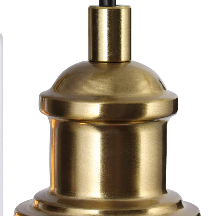 Arlimu 3-Light Brass Chandelier