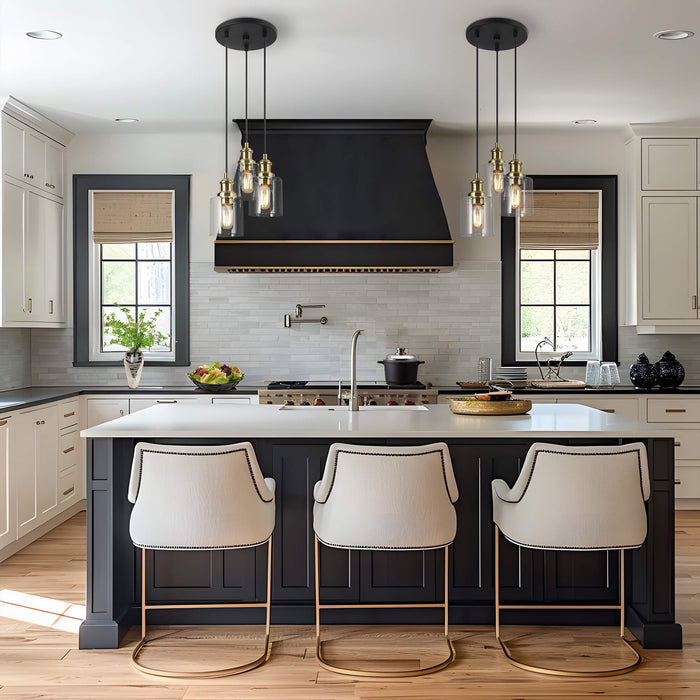 Arlimu 3-Light Brass Chandelier