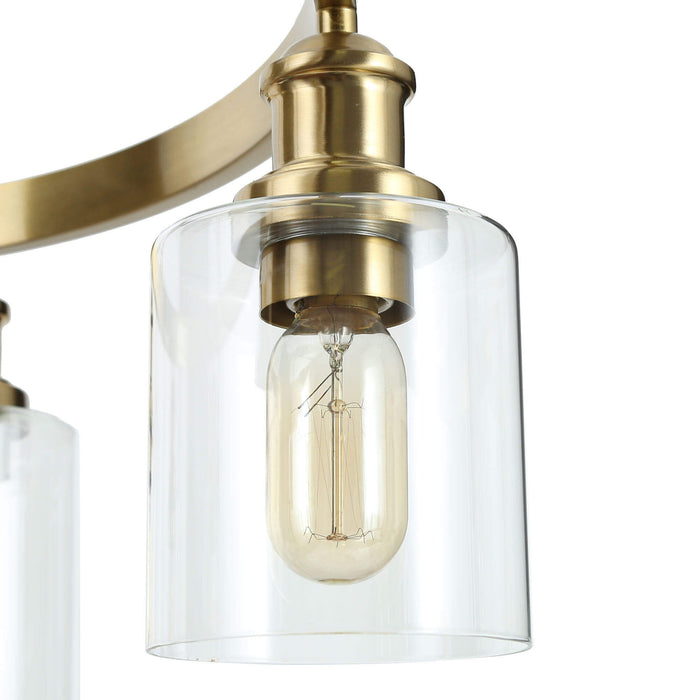 Arlimu 5-Light Brass Chandelier