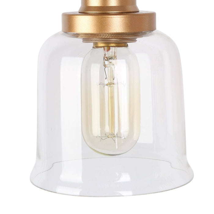 Hengra 4-Light Gold Bathroom Vanity Light