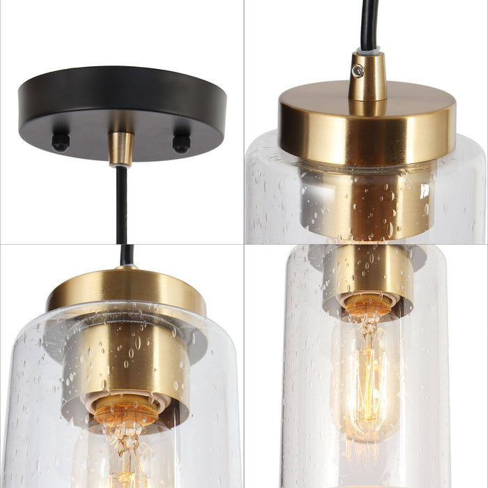 Hormos 1-Light Gold Pendant Lights