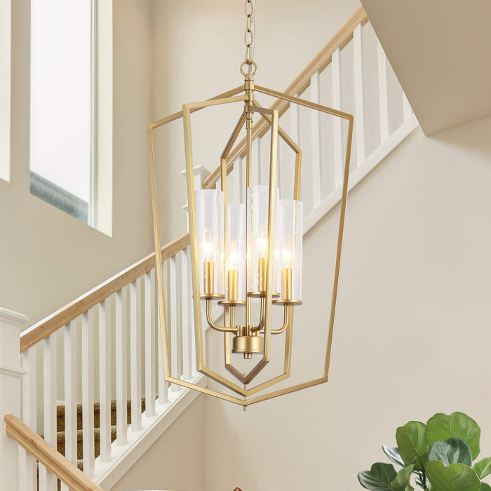 Mesmira 4-Light Gold Chandelier