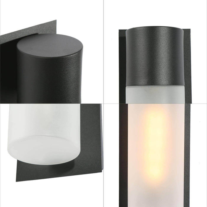 Areslyn 1-Light Black Outdoor Wall Lights