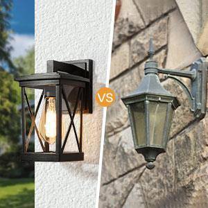 Ellaia 1-Light Black Clear Glass Outdoor Wall Light
