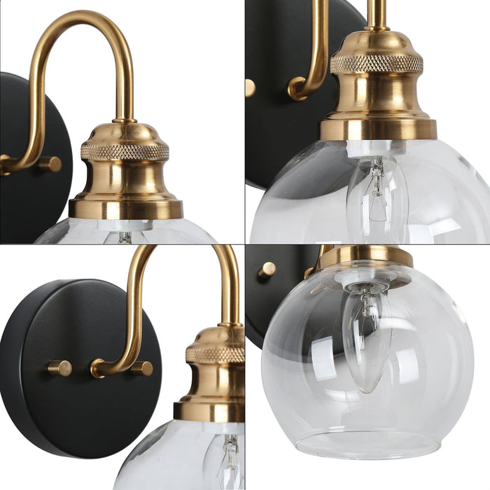 Boyce 1-Light Brass Wall Sconces