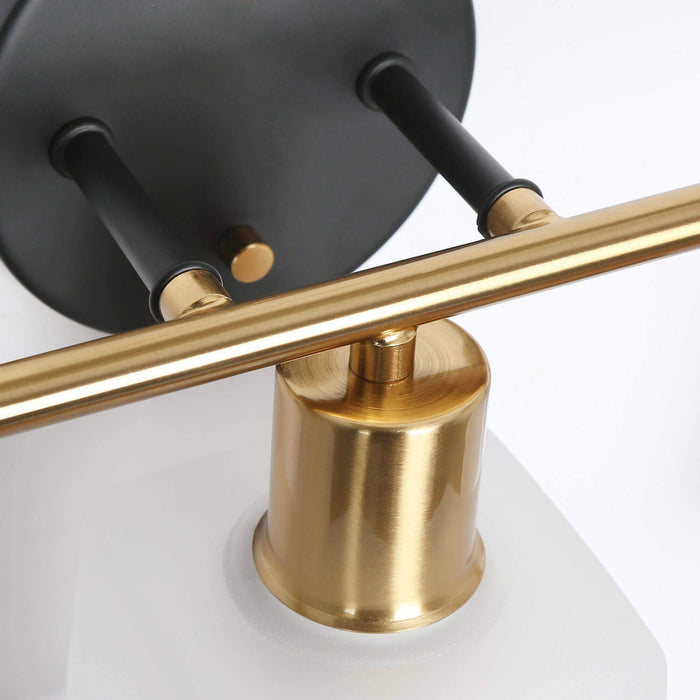 Rocena 3-Light Gold Bathroom Vanity Light