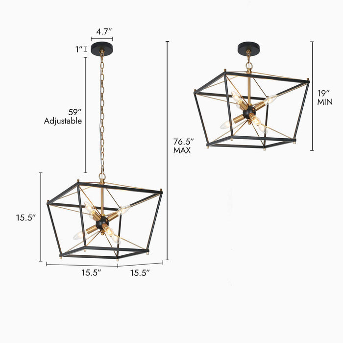 Nexorin 6-Light Chandelier