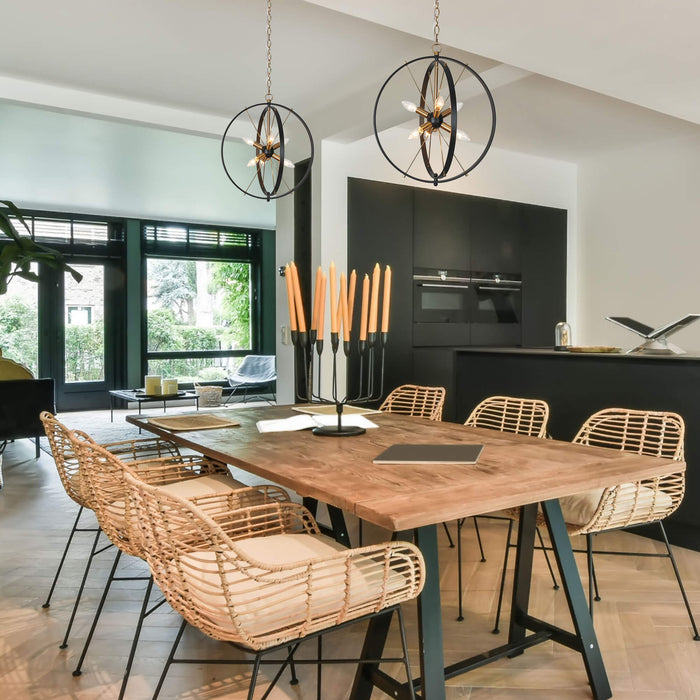 Nexorin 6-Light Globe Chandelier