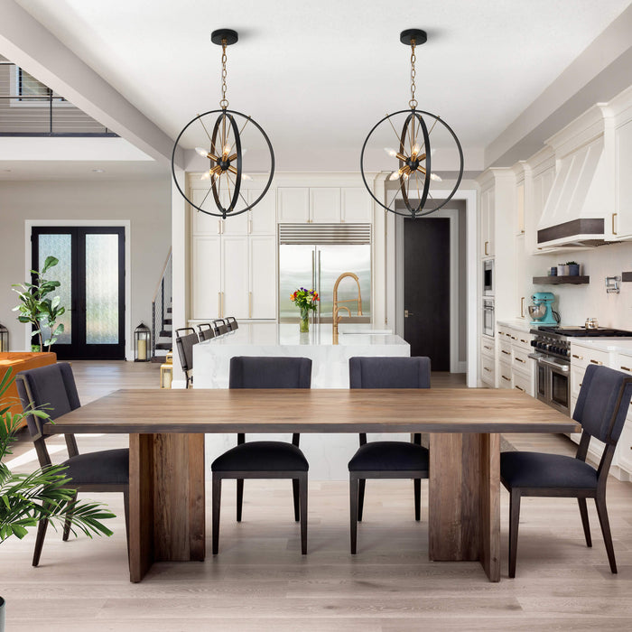 Nexorin 6-Light Globe Chandelier