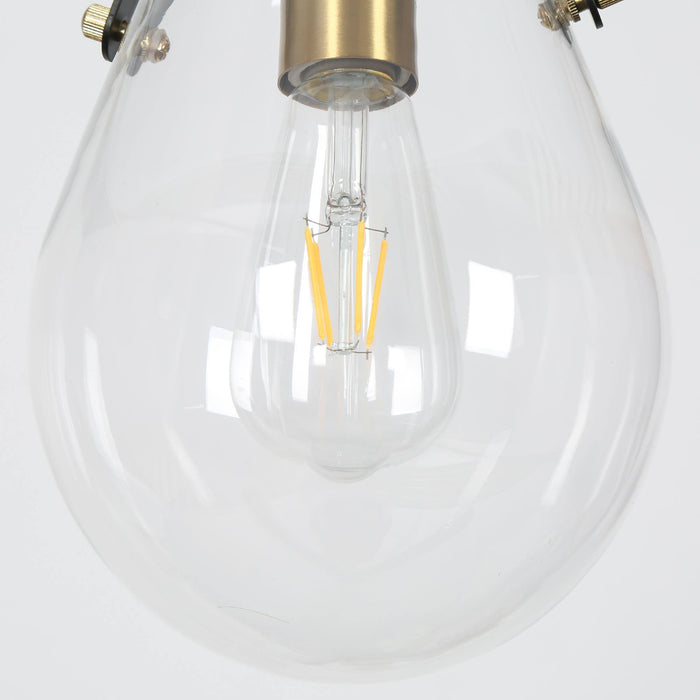 Colby 1-Light Brass Pendant Light