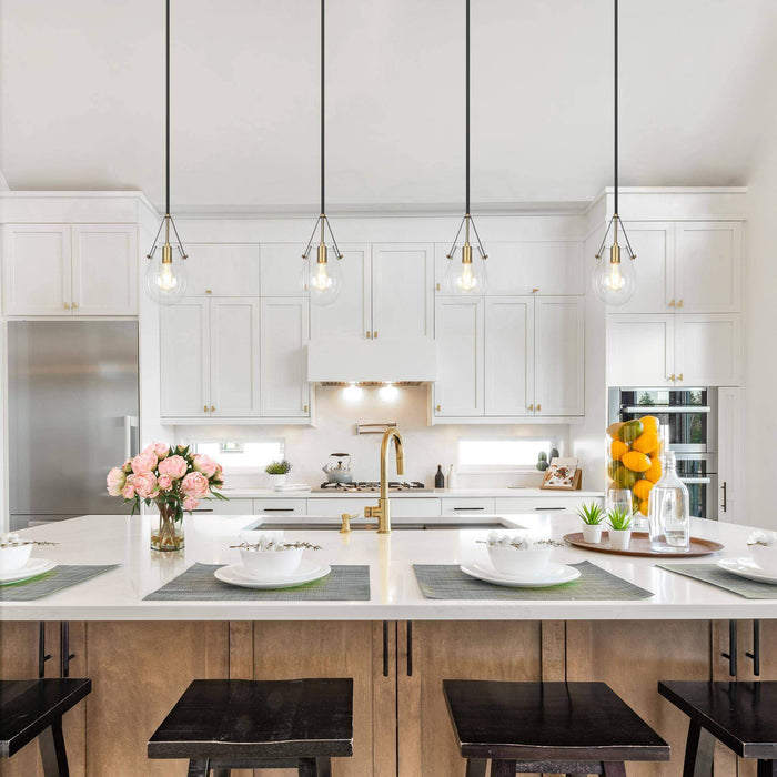 Colby 1-Light Brass Pendant Light