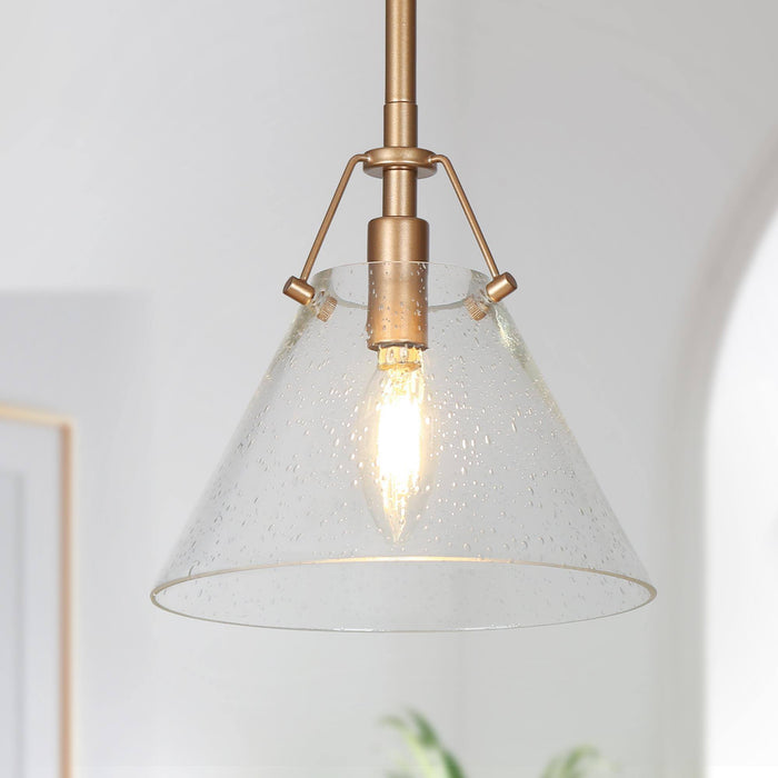 Dashira 1-Light Gold Pendant Lights