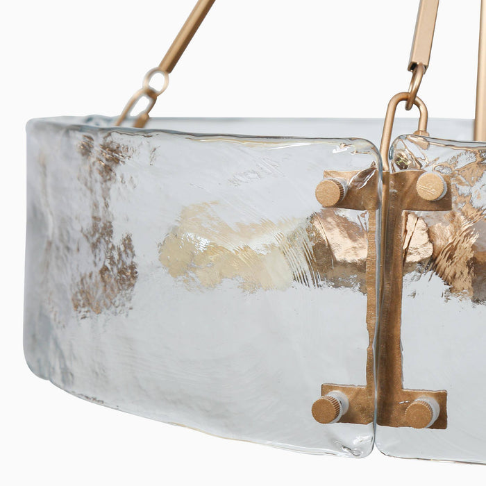 Sisyra 4-Light Gold Chandelier